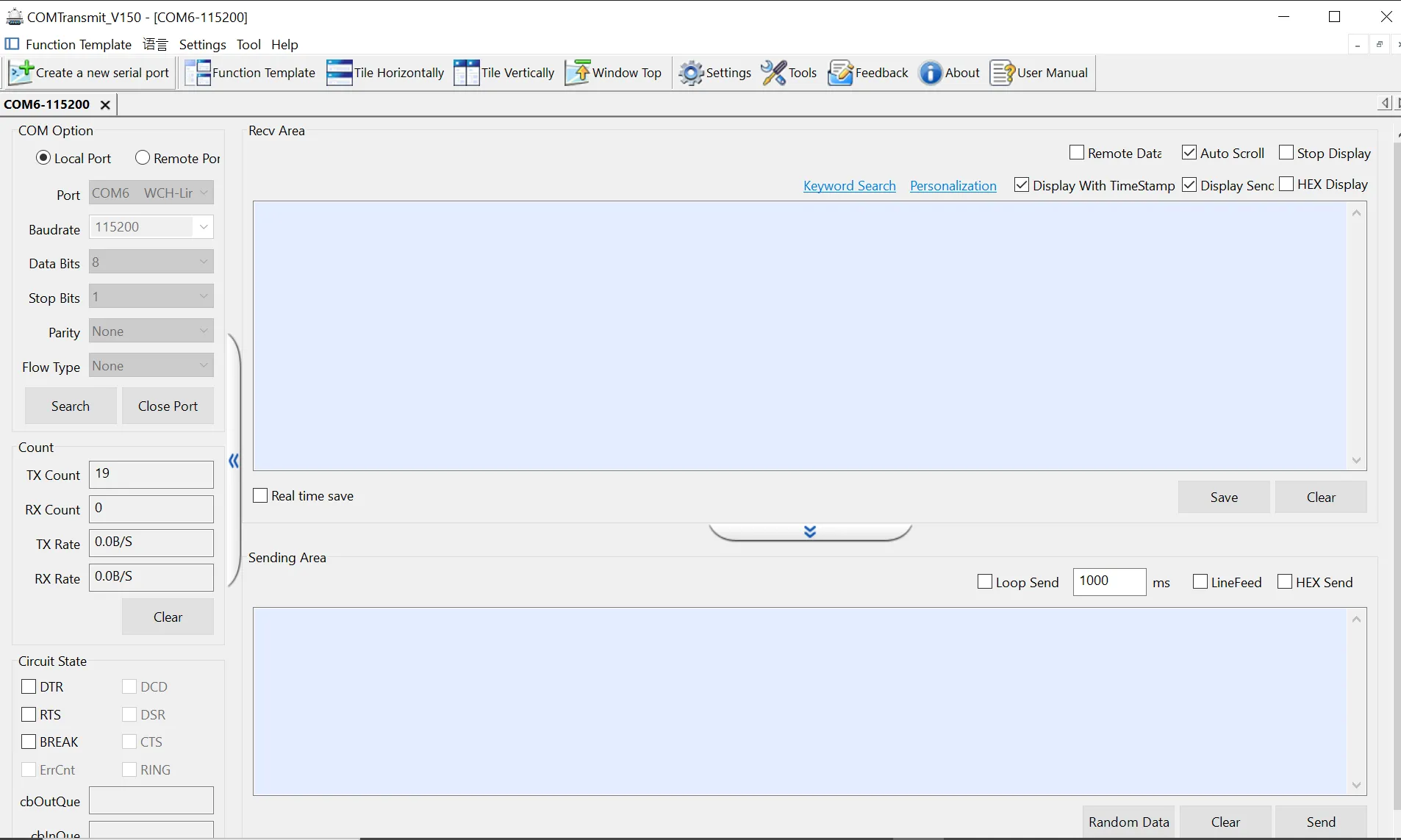 MounRiver Serial Debug Port